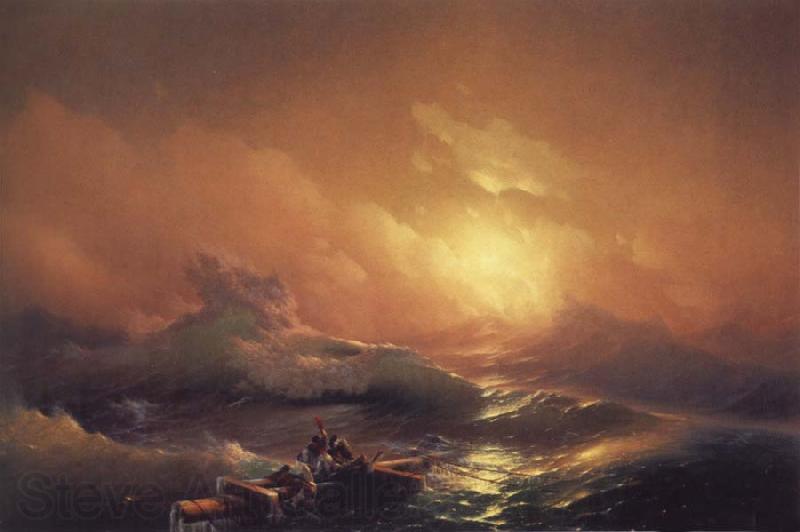 Ivan Aivazovski The Ninth Wave France oil painting art